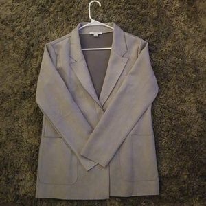 Favlux Fashion Faux Suede Oversize Blazer